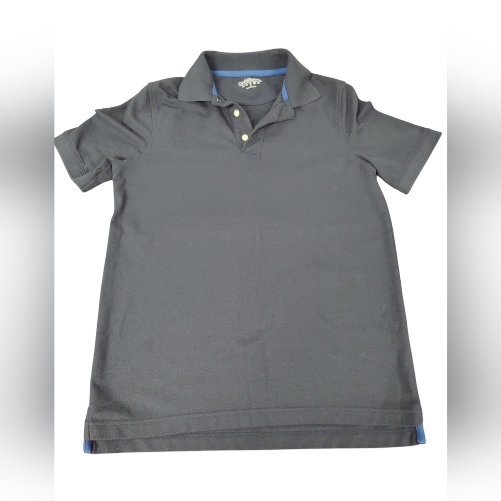 EUC Croft & Barrow Navy Blue Polo Shirt Size S